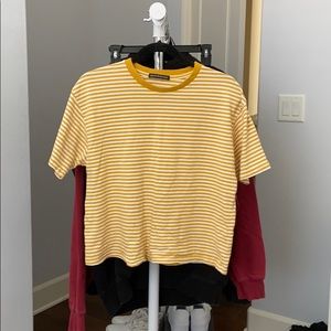 BRANDY MELVILLE striped tee